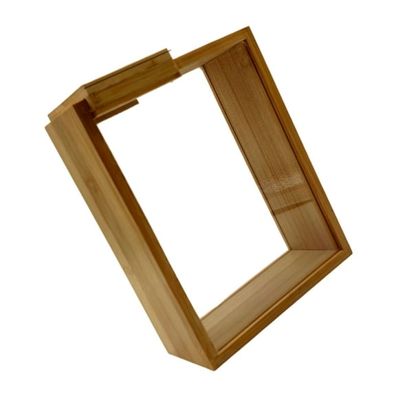 Natural Bamboos Food Storage Container Airtight Lid Kitchen Organizer For Grains Nut Dry Goods Cereal Dispenser