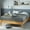Natural, variant on Zinus Moiz 14" Deluxe Wood Platform Bed Frame, Queen