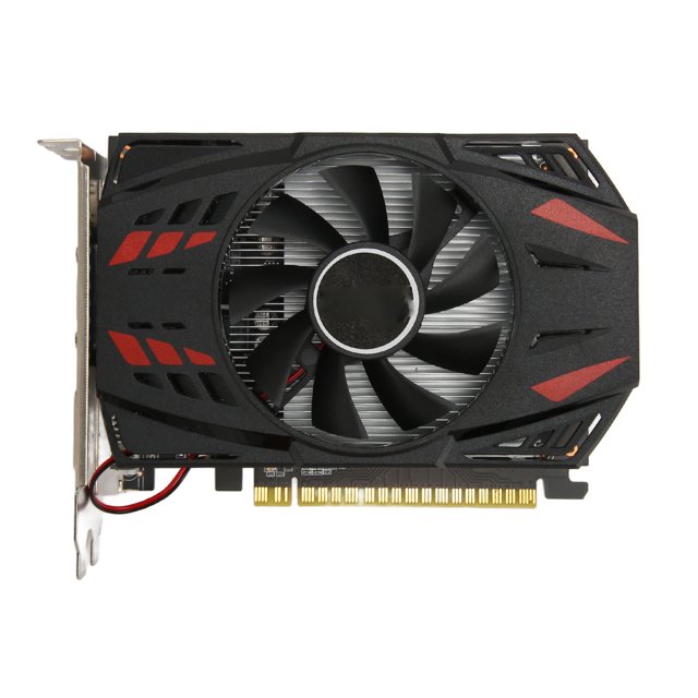 Tarjeta gráfica de escritorio Bling Bling 4 GB DDR3 128 bits 700MHz 500MHz Ventilador de refrigeración Puertos VGA DVI HD