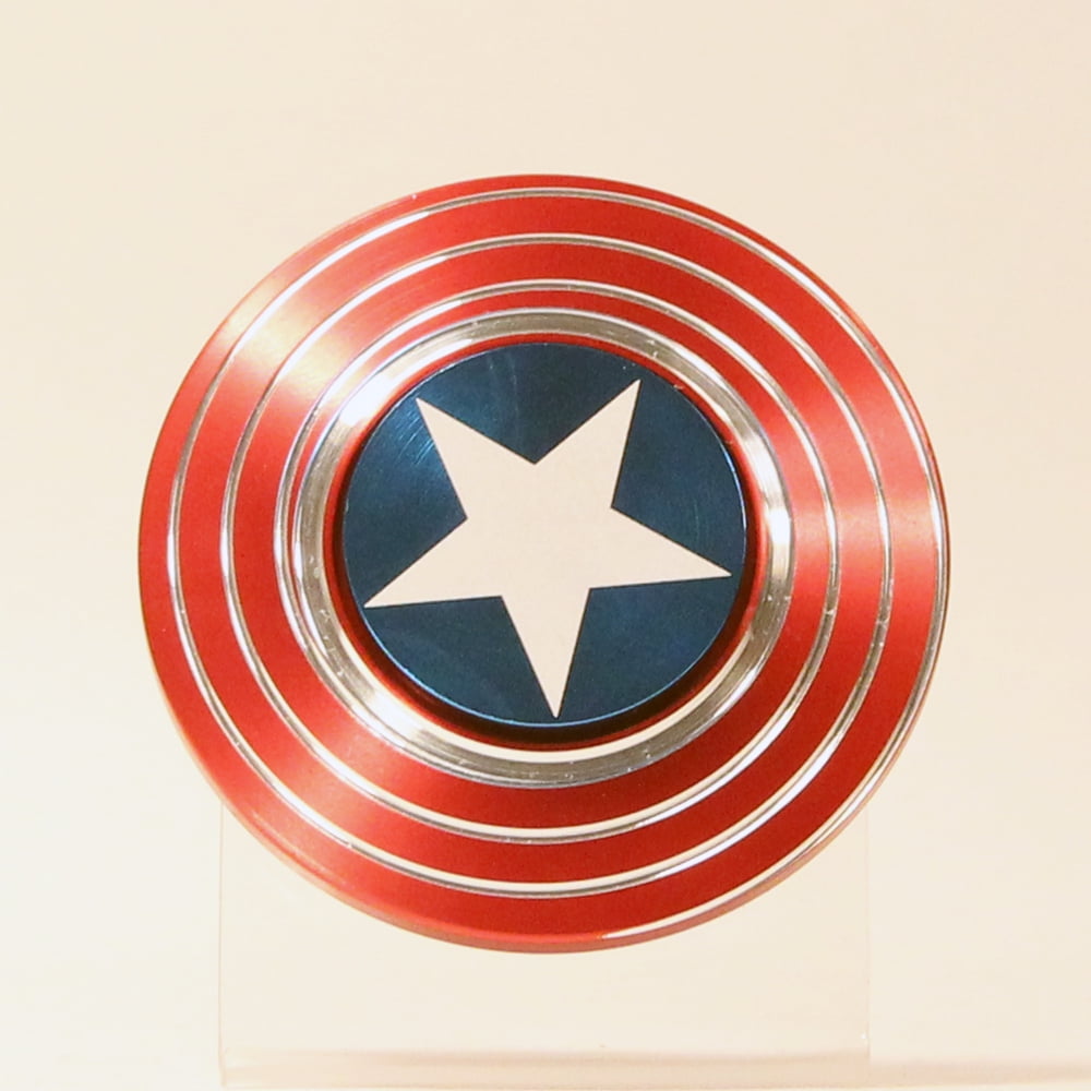 captain america shield fidget spinner