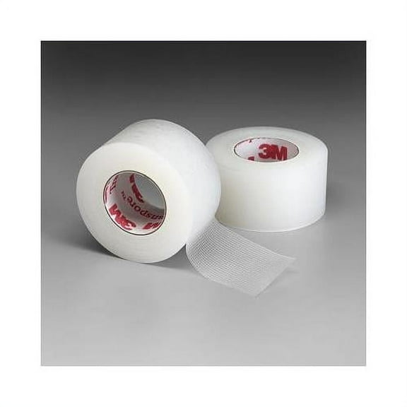3M Transpore Tape 1" x 10 yd Box, 36 rolls