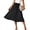 # Black, variant on TEMOFON Skirts for Women Adjustable Waist A-Line Skirt Ice Silk Feel Skirt for Women Comfortable and Versatile Skirt