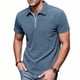 thumbnail image 4 of pstuiky camiseta de hombre, Camisa de manga larga con botones y solapa para hombre, de color liso, para vacaciones y tiempo libre camisas casuales para hombre xxl, 4 of 9
