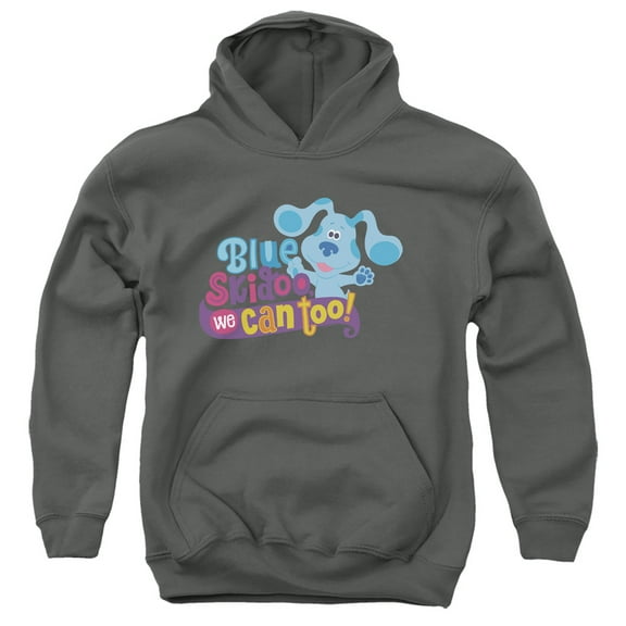 Blues Clues & You We Can Too! Unisex Youth Pull-Over Hoodie