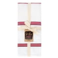 thumbnail image 5 of Sticky Toffee Large Terry Kitchen Towels, 100% Cotton, Set of 4, Red/White, 5 of 5