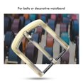 thumbnail image 2 of LIYJTK Solid Brass Belt Buckle Single Prong Belt Buckle, Brass Retro Removable Single Prong Belt Buckle Webbing Buckles Belt Hardware Kit Leather Craft DIY[B], 2 of 9