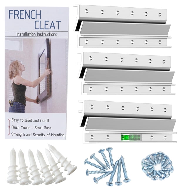 Gancho para Cuadros DaTools Cuña Francesa Pesada Nivelada de 6"