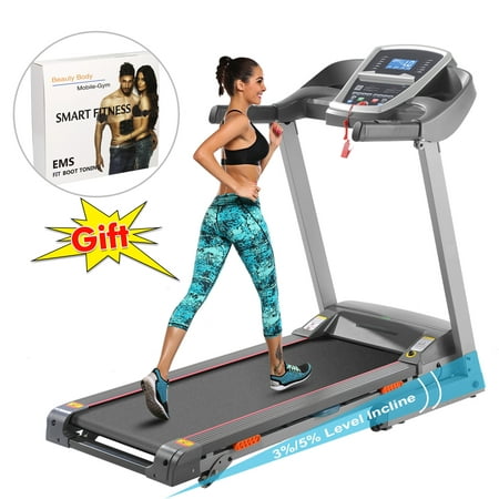 3.0HP Electric Folding Treadmill APP Control Commercial Health Running Fitness