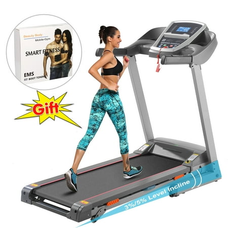 - 3.0HP Electric Folding Treadmill APP Control Commercial Health Running Fitness Machine