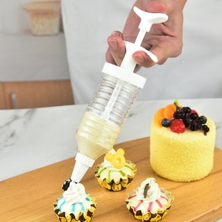 Silicone Icing Pen SugarCraft Syringe Tube Nozzle Cake Pastry Decorating  Bake
