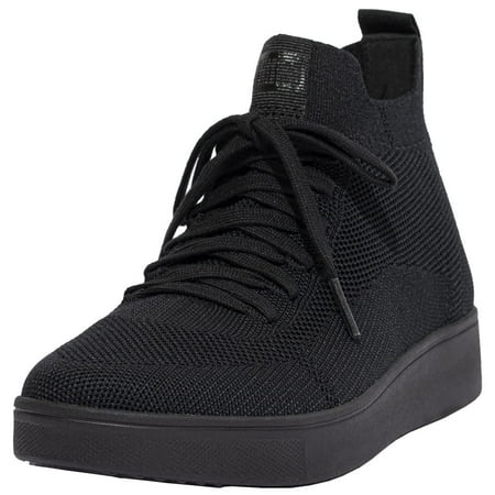 FitFlop™ Rally High-Top Knight Sneaker, All Black, Size 9 | Walmart Canada