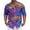 Light Purple, variant on LNZGNM Men's Mardi Gras Shirts Lapel Printed Button Up Shirt Big and Tall Long Sleeve T-Shirts Stylish Winter Tops,Navy 2XL