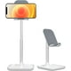 thumbnail image 1 of Soporte para teléfono móvil, soporte de mesa ajustable para teléfono móvil, soporte para tableta de aluminio con ángulo de altura ajustable compatible con teléfono inteligente, 1 of 8