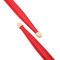 thumbnail image 3 of 1 par de Baquetas de Tambor Baquetas de Arce 5A de batería clásicas Rojas(Rojo), 3 of 9