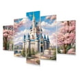 thumbnail image 2 of Designart "Florida Enchantment Of Castles Coastal Wonders" Florida Art Living Room Set, 2 of 5