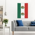 thumbnail image 6 of Double Sided House Flag Mexican Flag Garden Flag For Outside Room House Yard Indoor (2x3ft), 6 of 7