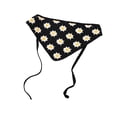 thumbnail image 2 of Yuwull Floral Bandanas Crochet Hair Scarf - Women Knitted Headscarf Daisy Headband Vintage Head Kerchief For Girls, 2 of 3