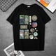 thumbnail image 1 of KPOP BTS Algodón Manga Corta Top Mujeres JIMIN JUNGKOOK Pegatina Serie Impresión De Camiseta Más El Tamaño 2022 Nuevo Estilo Coreano Suelta Media Harajuku Pareja Casual, 1 of 4