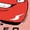 DESERT PINK, variant on Cars - Lightning McQueen Am Speed - Toddler Girls Fitted Short Sleeve T-Shirt