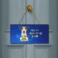 thumbnail image 2 of Autism Awareness Jack Russell Terrier Accept Understand Love Landscape Wood Sign Parson Jack Dog Lover Hanging Wall Home Decor - 12003, 2 of 5