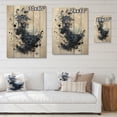 thumbnail image 4 of Designart "Calligraphy Of Islam wall art" Religion & Spirituality Print on Natural Pine Wood, 4 of 5
