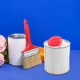 thumbnail image 3 of LEEYNEER Small Metal Bucket With Lid Versatile Paint Storage Container Small Paint Storage Container For Home Car Detailing Party Use, 3 of 8