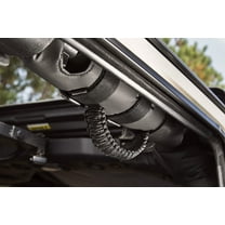 Rugged Ridge 13505.30 Grab Handle Kit, Paracord, Black/Black; 55-21 Jeep CJ/Wrangler/Gladiator