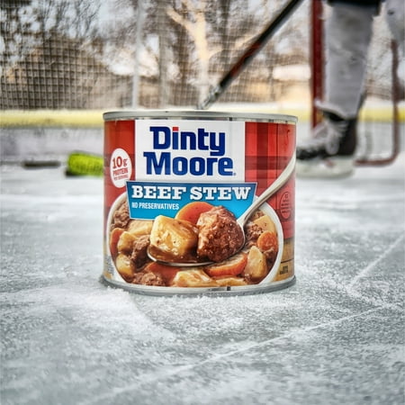 DINTY MOORE Beef Stew with Potatoes & Carrots, Shelf Stable, Serving per Container 2.5, 20 oz Steel Can
