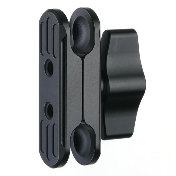 Soporte esférico DEKEENSTAR con brazo doble, 6 cm y 17 mm