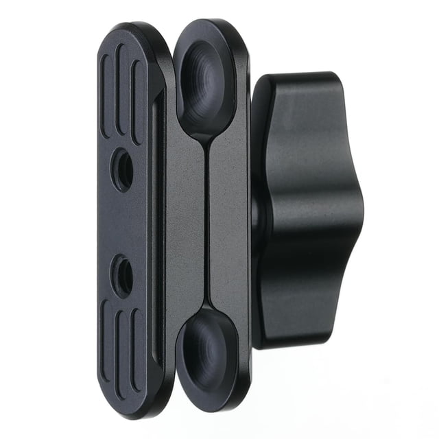Soporte esférico DEKEENSTAR con brazo doble, 6 cm y 17 mm