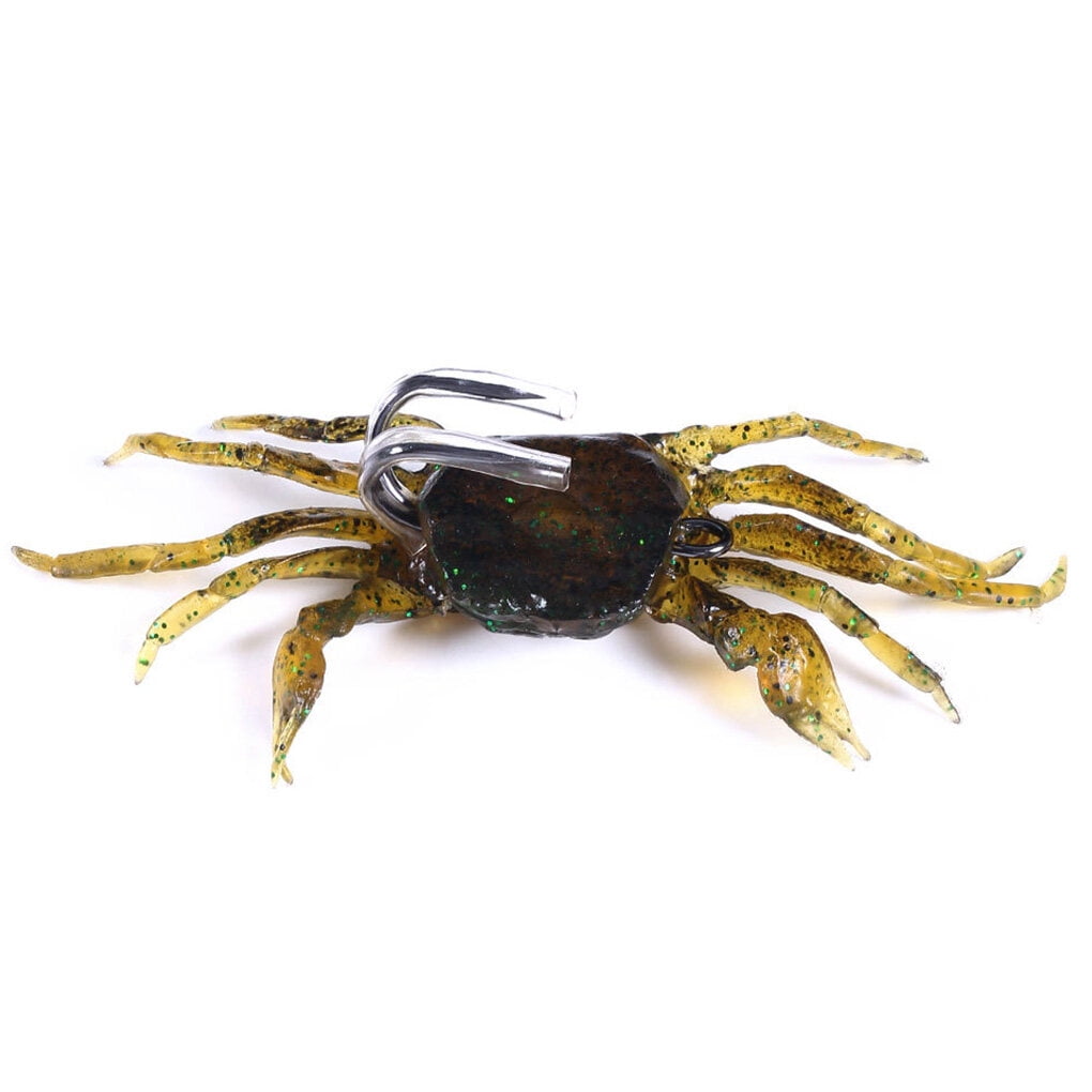 Simulation Crabes Silicone Appât Doux Crabes De Mer Leurres De