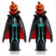 thumbnail image 1 of Skull Pumpkin Red Wine Bottle Bag Spooky 12-Inch Decorative, 1 of 5