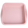 thumbnail image 2 of CNKOO Silicone Square Cake Pan  8x8 Baking Pan  Brownie Pan - Nonstick Silicone Cake Molds  Silicone Baking Mold for Brownies  Cakes  Rice Crispy Treats and Lasagnas, 2 of 6