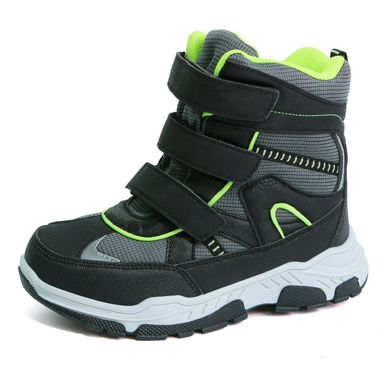 Kids velcro cheap walking boots