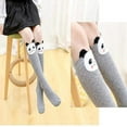 thumbnail image 3 of 6 pairs Girls Cute Knee High Socks Cartoon Animal Cotton Stocking, 3 of 7