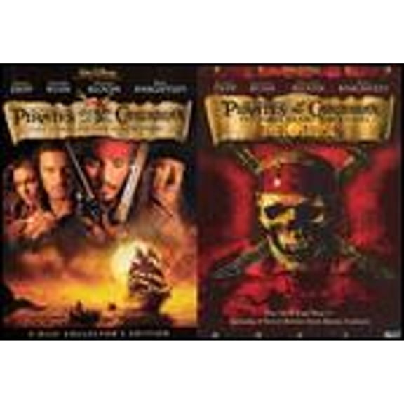 Pre-Owned Pirates of the Caribbean: The Curse of the Black Pearl [3 Discs] (DVD 0786936258752) directed by Gore Verbinski