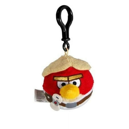 Angry Birds Star Wars 3 Plush Clip-On: Luke Skywalker Angry Birds Star Wars 3 Plush Clip-On: Luke Skywalker