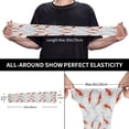 thumbnail image 3 of Ocsxa Koi Fish Corals,Spring Summer Print Unisex UV Sun Protection Arm Sleeves,UPF 50 Cooling Sports Sleeve Compressio Golf Basketball Arm Sleeves Cycling Sleeves 1 Pair, 3 of 7