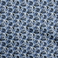 thumbnail image 1 of oneOone Polyester Spandex Medium Blue Fabric Abstracts Craft Projects Decor Fabric Printed By The Yard 56 Inch Wide, 1 of 5