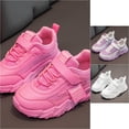 thumbnail image 2 of VOUZZA Girls Fashion Sneakers All Season Kids Athletic Shoes Flat Platform Non- Lightweight Mesh Breathable Lace-Up Hook and Loop Casual, 2 of 9