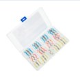 thumbnail image 1 of Tholdsy 120 Pieces Insulated Solder Connectors Crimps Box Terminal with Storage Accessory Welding Soldering for Home Industry Working Type2 NO2, 1 of 6