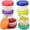 Classic Multicolor, variant on BZUEPRS 6 Pack Salad Dressing Container to Go - 2.7oz Leak-Proof Small Food Storage Containers with Lids, Reusable Condiment Sauce Cups for Lunch Box, BPA-Free (Multicolor)