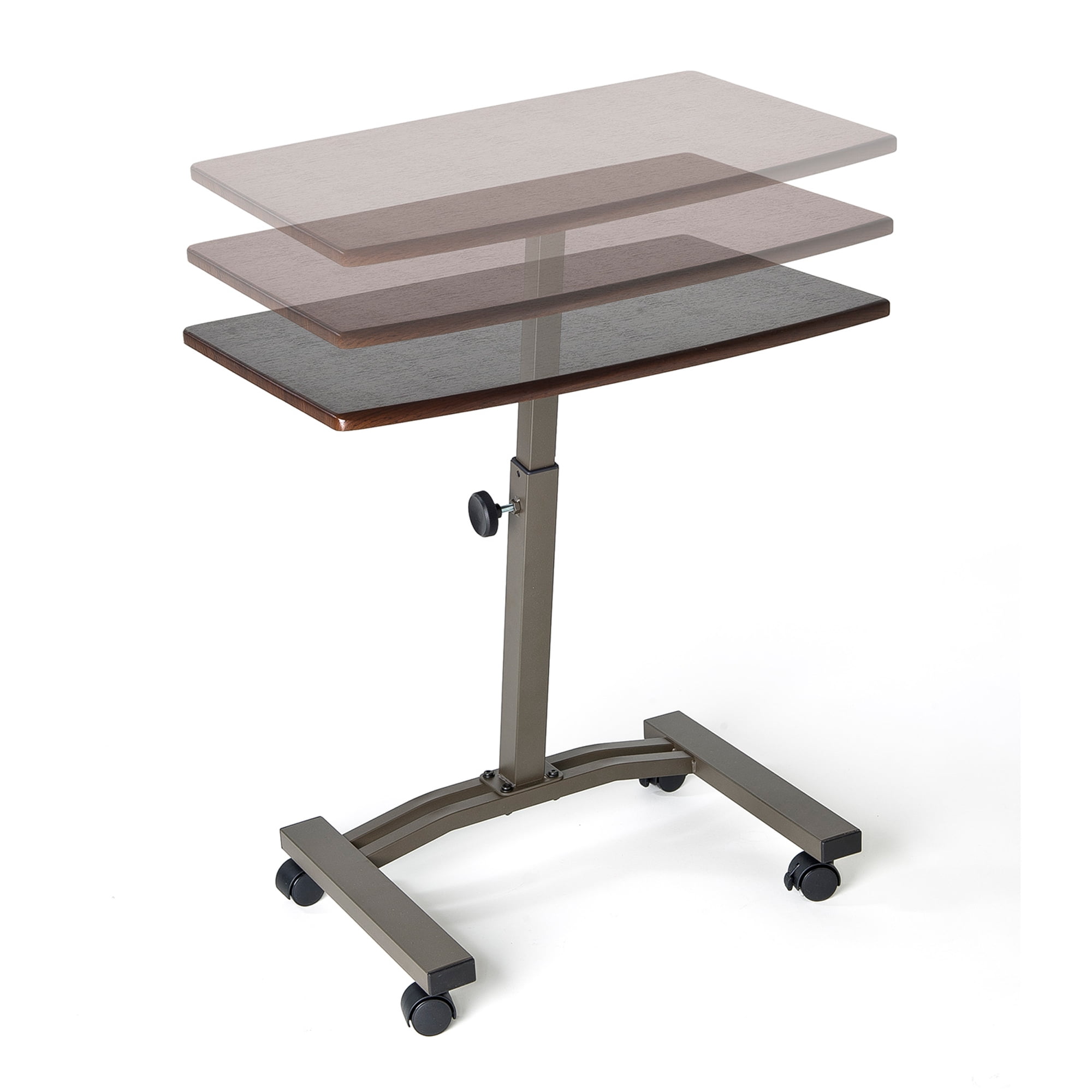 Mobile Laptop Desk Cart By Seville Classics Walmart Com