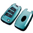 thumbnail image 4 of Carbon TPU Car Key Case Cover Fob for HYUNDAI for Elantra ix35 3 Button, 4 of 7
