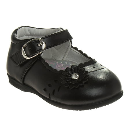 

Josmo Toddler Girls Dress Shoes with flower detail
