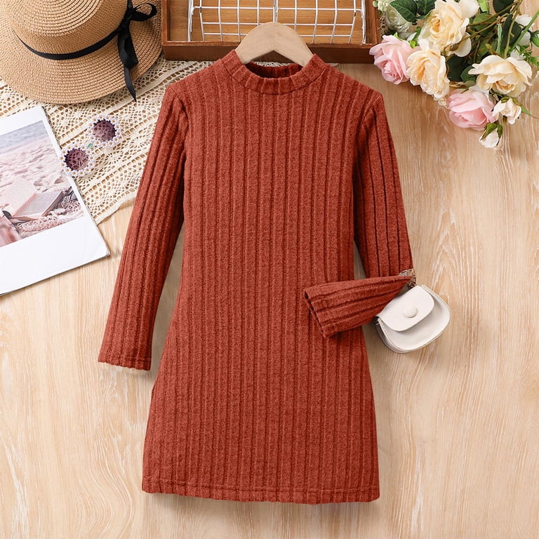 chinese dress ladies Cozy In Knit Sweater Mini Dress - Dark Brown