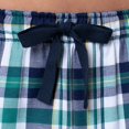 thumbnail image 2 of Pantalón de dormir IZOD para hombre, cuadros azul marino y verde, XX-Large, 2 of 5