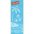 Glad OdorShield Small Drawstring Trash Bags Febreze Beachside Breeze