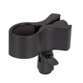 thumbnail image 1 of Mosiee 1Pc Large Microphone Clip Clamp Holder With 3/8 Adapter For 3.2-6.8Cm Mic 180° Front And Rear Rotation Mic Clip, 1 of 9