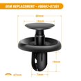 thumbnail image 2 of Retenedor tipo empuje GOOACC 100 piezas para Toyota y Lexus Clips, 2 of 8